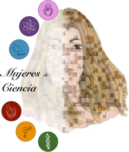 Mujeres de ciencia Logo